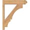 Ekena Millwork Balboa Smooth Arts and Crafts Outlooker, Western Red Cedar, 5 1/2"W x 22"D x 26"H OUT06X22X26BOA03SWR - alternate 2